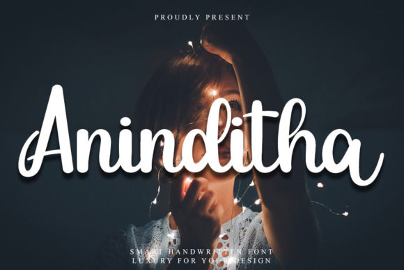 Aninditha: A Playful Handwritten Font That Elevates Small Business Branding