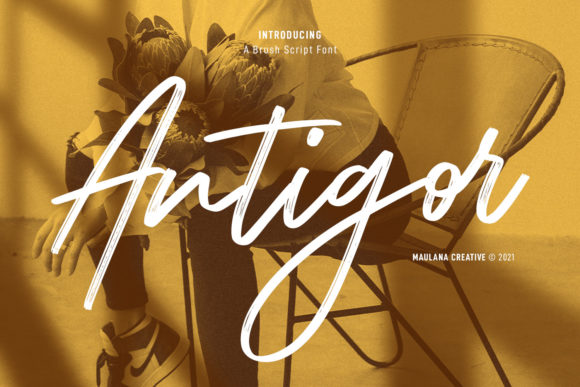 Antigor: A Modern Script Font That Elevates Web Typography