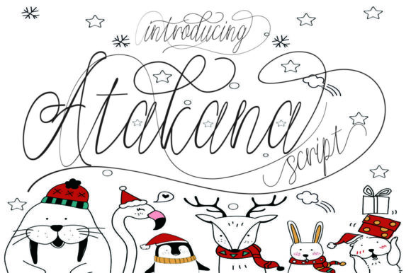 Atakana: A Thin, Ravishing Script Font for Modern Branding