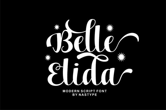 Belle Elida: A Distinct Script Font for Modern Branding Projects