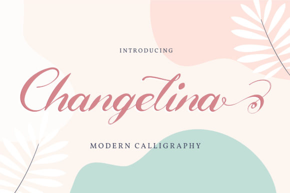Changelina: A Flowing Script Font for Elegant Branding