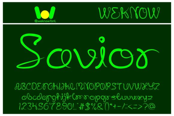 Choosing Savior: A Font for Moments That Matter