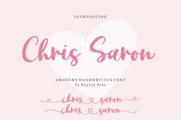 Chris Sharon: A Sweet Script Font That Elevates Your Brand