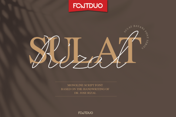 Elevating Web Design with Sulat Rizal: A Delicate Script Font for Digital Branding