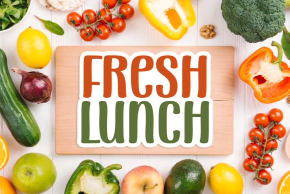 Fresh Lunch: A Handwritten Typeface for Modern Editorial Charm