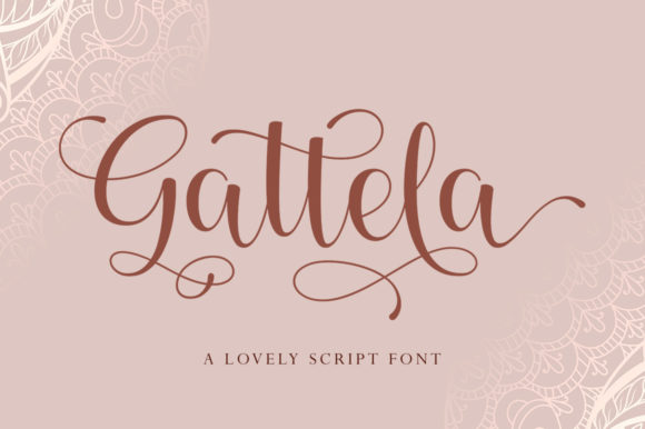 Gattela: A Charming Script Font for Editorial Design