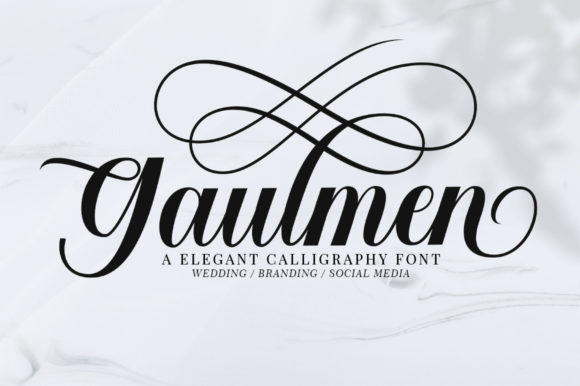 Gaulmen: A Fresh & Playful Script Font for Modern Branding Projects