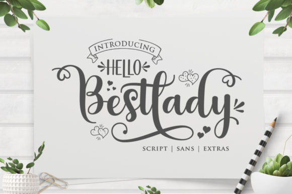 Hello Bestlady: A Versatile Duo Font for Editorial Design