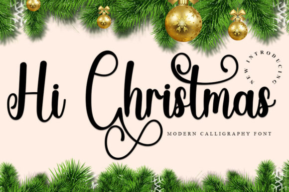 Hi Christmas: The Script Font That Elevates Holiday Campaigns