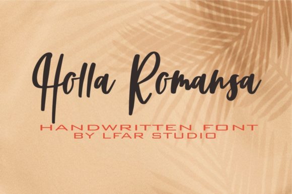 Holla Romansa: A Fresh Handwritten Font for Modern Marketing Campaigns
