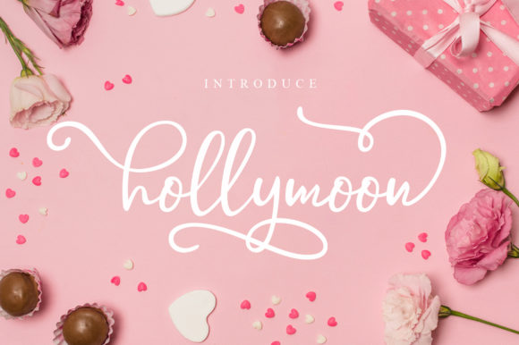 Hollymoon: A Delicate Handwritten Font for Brand Identity