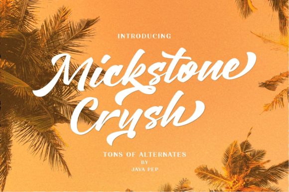How Mickstone Crush Elevates Campaign Typography with Charm and Clarity