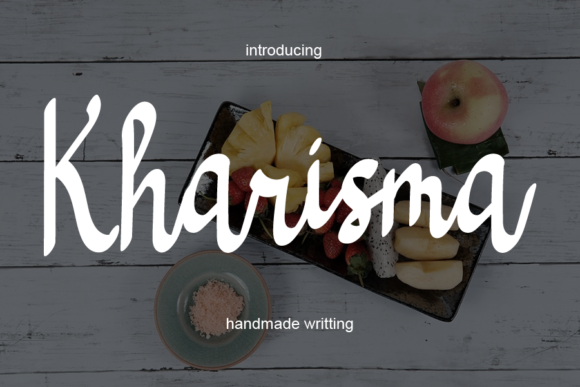 Kharisma: A Luxurious Script Font for Modern Web Design Projects