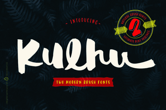 Kulhu: A Bold Handwritten Font for Your Brand