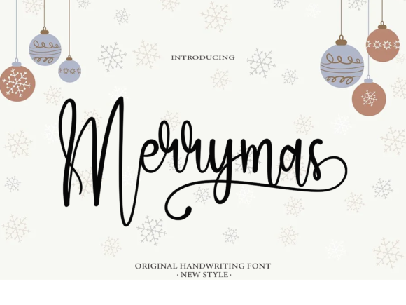Merrymas: A Handwritten Font That Builds Brand Trust