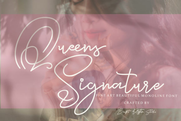 Queens Signature: An Elegant Font for Business Branding