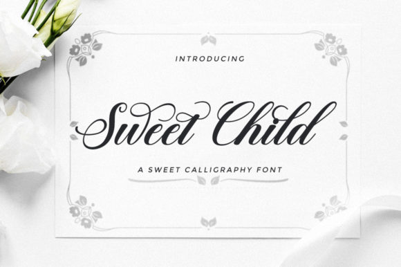 Sweet Child: A Modern Script Font for Web Design